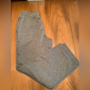 Champion Gray Sweatpants Relaxed Fit Cotton Blend